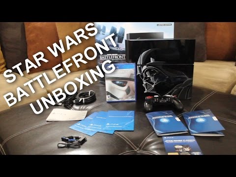 PlayStation 4 STAR WARS LIMITED EDITION Battlefront UNBOXING!