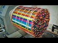 How are WAX CRAYONS Made? The World's Largest Crayon Company!