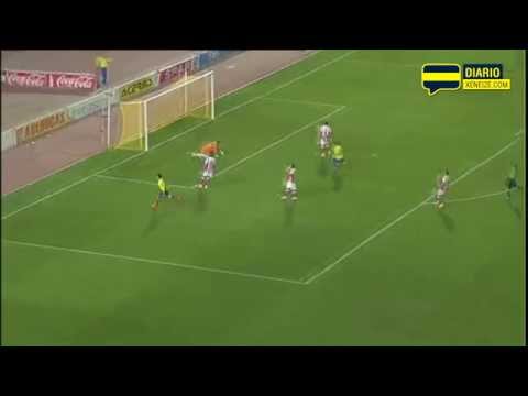 Primer gol de Sergio Araujo al Lugo