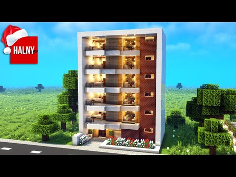 Apartment building in minecraft - tutorial
