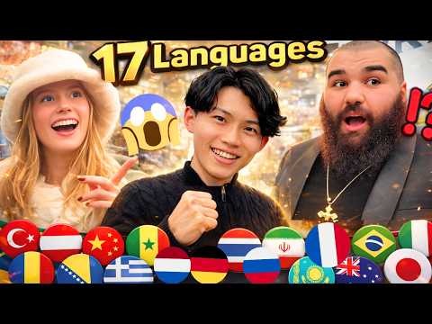 WILDEST Reactions When I Speak 17 Languages… Even Fighters Were SHOCKED 🔥