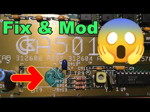 Amiga 500 Memory Expansion (A501) Repair And CR2032 Mod