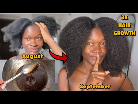 THIS IS HOW I DOUBLED MY HAIR GROWTH | with this hair...