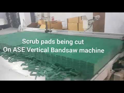 Vertical Foam SCRUB Cutting Machine