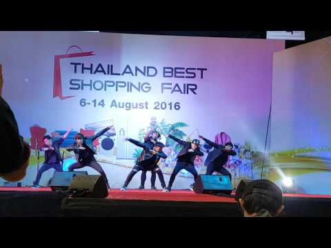 BoyzX cover MonstaX - Up Town Funk & All in ( Thailand Best Shopping Fair 2016)