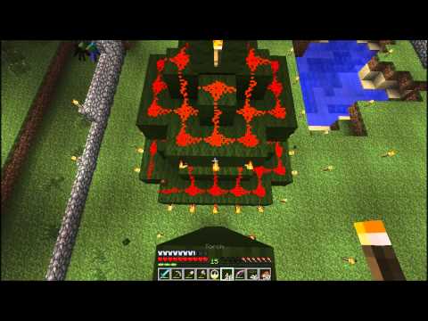 Minecraft GopherCraft Episode 7 - Christmas Tree