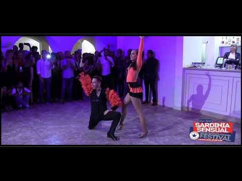 Johnny Vasquez  &  Erica Spirito  Premiere Show Sardinia Festival 4th Edition