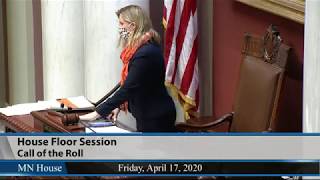House Floor Session  4/17/20