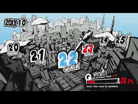 Persona 5 (spoilers) pt. 93 There is an IMPOSTER among US