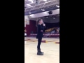 Dani sings The Star Spangled Banner 