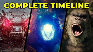 Complete Godzilla x Kong: Monsterverse Timeline
