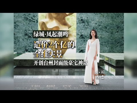 有没有台州本地人来说说，这个项目算顶豪了吗？2亿示范区 台州 凤起潮鸣 绿城