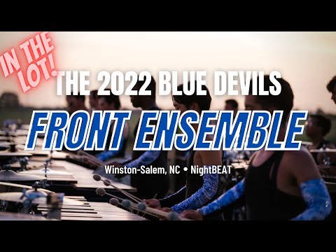 The Blue Devils 2022 Front Ensemble - In The Lot (Winston-Salem, NC)
