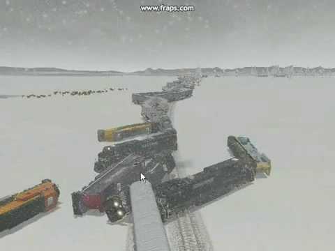 Microsoft Train Simulator Train Wrecks Part 16