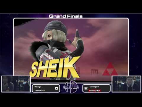 PnP | Konga (Donkey Kong) vs CACAW | Cacogen (Sheik) - Grand Finals - Orbitar 13