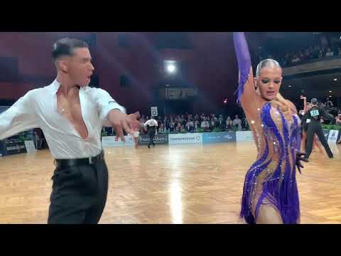 CHA-CHA - FINALE U21 - Paul Ioan Pascar & Melani Bartosevic (ROM 50) WDSF 2025 GOC STUTTGART GER