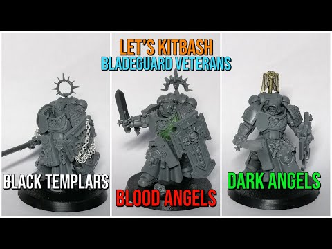 How to Kitbash Bladeguard Veterans | Three Different Chapters!