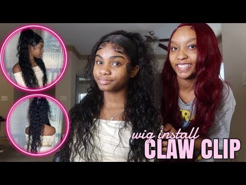 Clearance Sale 250% Density Deep Curly Loose Wave Human Hair Wig