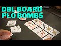 Double Board PLO Bomb Pots Strategy and Tips