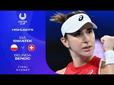 Iga Swiatek v Belinda Bencic Highlights | United Cup 2026 Final