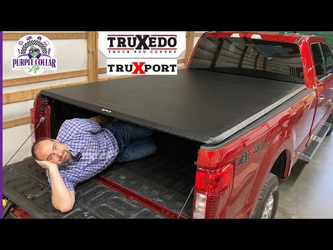 TruXport TruXedo tonneau cover installation on new Super Duty F250 F350