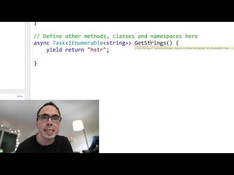 Overview of C# Iterators (yield keyword) and IAsyncEnumerable - .NET Quick Hits