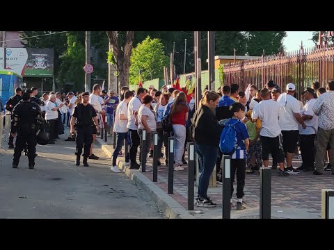 #ULTRAS FC Voluntari vs. SEEPSI OSK Sfantu Gheorghe | Cupa Romaniei FINALA 2022 | Sosirea galeriei