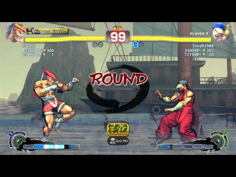 C yutai (AD) vs TonyR1988 (YU) | SSF4: Arcade Edition PC - Ranked Match