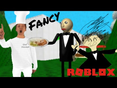 Baldi's basics in roblox | FANCY FANCY!