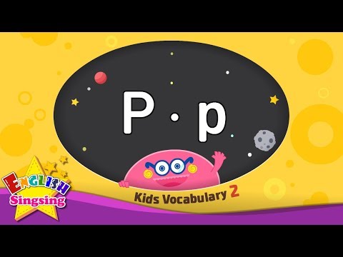 Kids vocabulary compilation ver.2 - Words starting with P, p - Learn English for kids