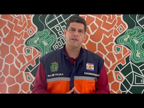 Vinicius Lemos Villela - Secretário de Proteção e Defesa Civil de Paraíba do Sul, Rio De Janeiro.