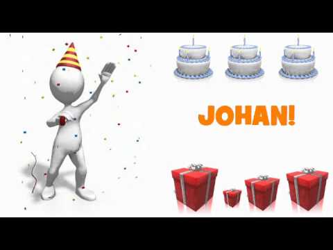 HAPPY BIRTHDAY JOHAN!