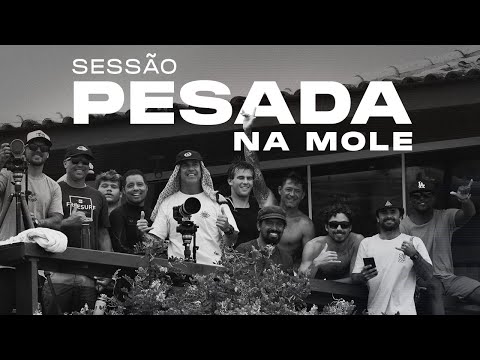 SESSÃO PESADA NA MOLE - Surf Treino com Yago Dora, Jack Robinson, Mateus Herdy e muito mais