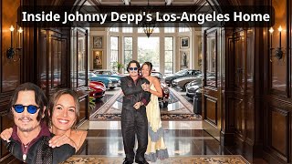 La casa de Johnny Depp en Los Ángeles | Pareja, dos hijos, coches, enorme patrimonio neto en 2025... Estilo de vida