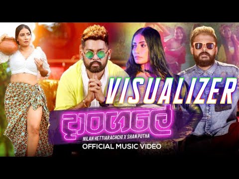 Dangale (දාoගලේ) - @Nilan Hettiarachchi ft. @SHAN PUTHA | Official Visualizer Video