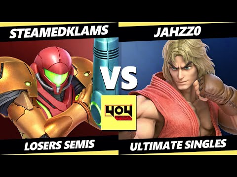 4o4 Weekly 24 LOSERS SEMIS - SteamedKlams (Samus) Vs. Jahzz0 (Ken) Smash Ultimate - SSBU