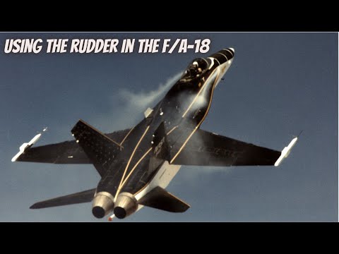 Do Fighter Pilots Use the Rudder?