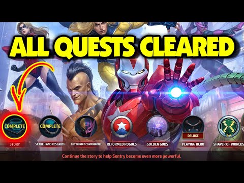 Dark Avengers Epic Quest Summary All Quests Completed - MARVEL Future Fight