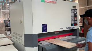 MÁY CHÀ NHÁM THÙNG 1,3m Woodmaster WM-1300RP Giá tốt Máy tốt
