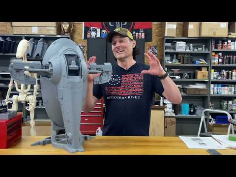 Ultimate Star Wars Slave 1 3D Print Build! | Gambody Studio Scale Model