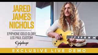Video thumbnail for Jared James Nichols Exclusive Live Demo: Epiphone "Gold Glory" Les Paul Custom by Sam Ash Music