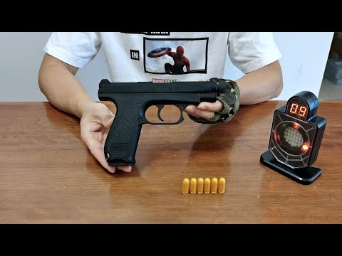 GSh-18 Auto Shell Ejecting Blowback Toy Gun Unboxing 2022 -  Laser Tag Pistol