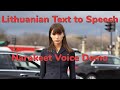Lithuanian Text To Speech Natural Realistic Online Text To Speech Lithuanian Voices