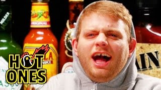 Mac DeMarco Tries to Stay Chill While Eating Spicy Wings | Hot Ones