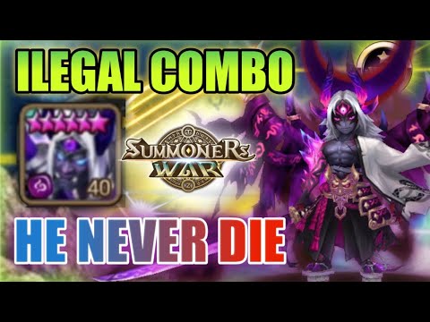 ILEGAL COMBO BEEZELBUB ONGYOUKI - Summoners war