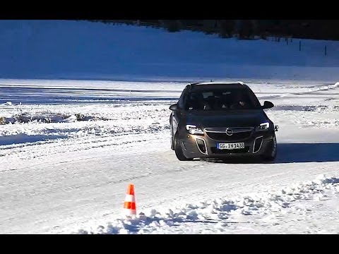 Opel Insignia Sports Tourer OPC ice test - Opel OPC models on snow - Autogefühl Autoblog