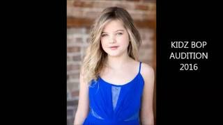 Ainsley Reagan Dobbs Kidz Bop Audition 2016 video