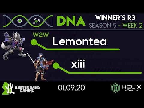 DNA S5:W2 - W2W | Lemontea (Wolf) Vs. xiii (Marth) - W Side