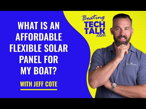 What Is an Affordable Flexible Solar Panel for My Boat?