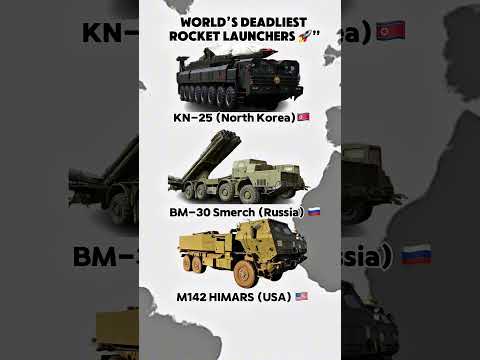 MLRS Showdown: KN-25 vs BM-30 Smerch vs M142 HIMARS